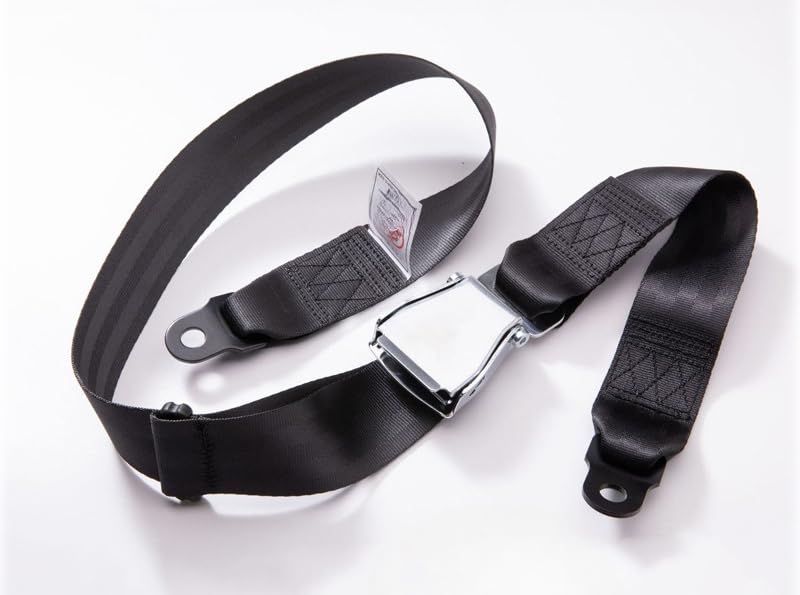 Amazon.co.jp: シートベルト アルミニウム航空機の2点シートベルト